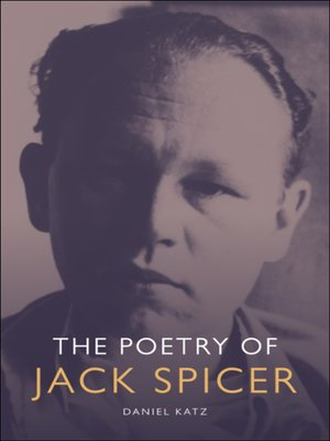 cover image of The Poetry of Jack Spicer